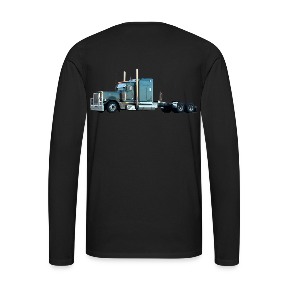 Men's Premium Long Sleeve T-Shirt - black