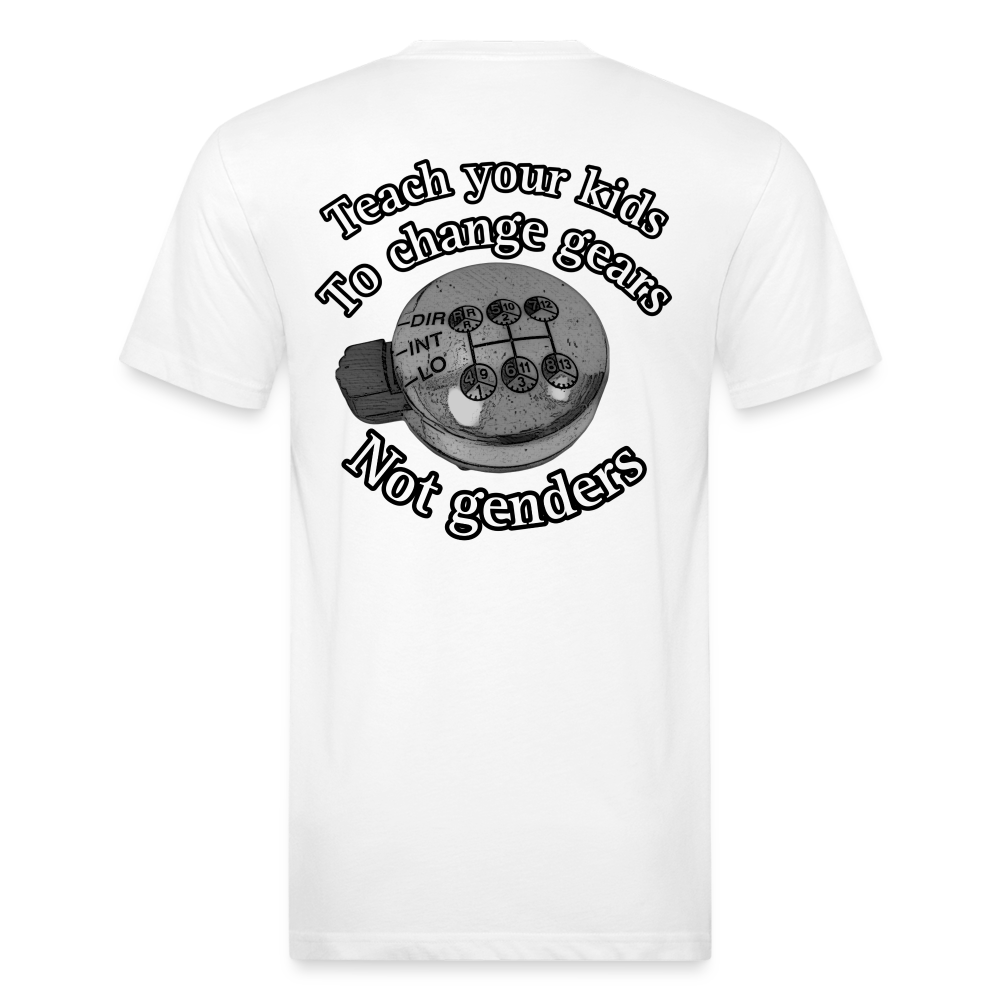 Change Gears - white