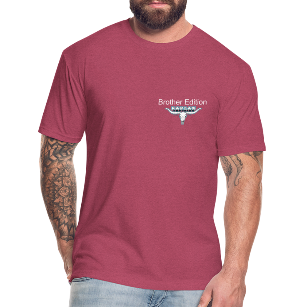 Brother Shack - heather burgundy