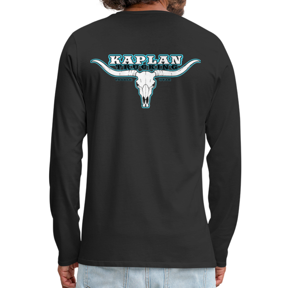 Men's Premium Long Sleeve T-Shirt - black