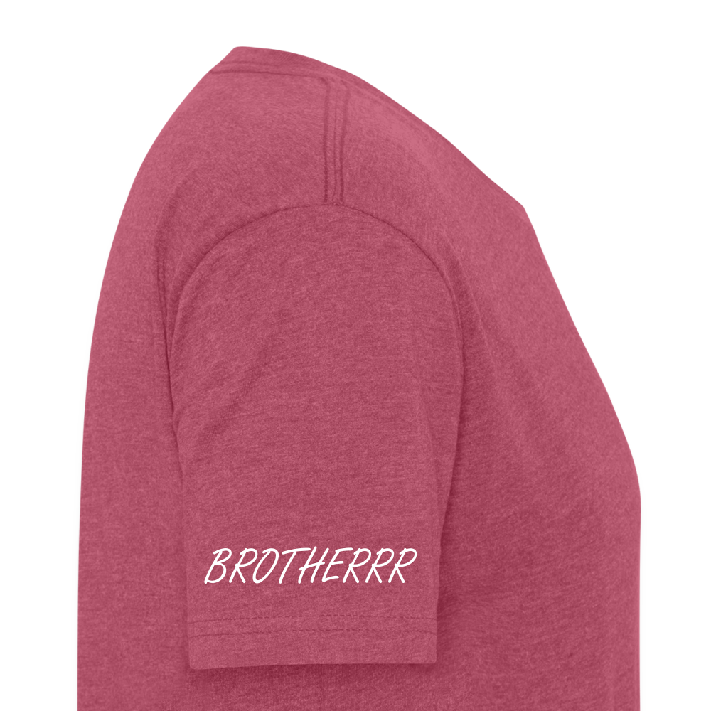 Brother Shack - heather burgundy