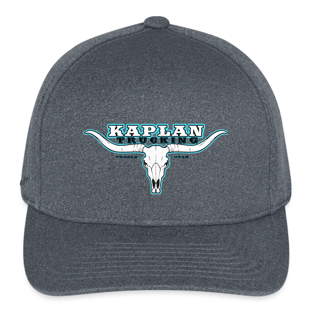 Flexfit  Melange Baseball Cap - dark heather gray