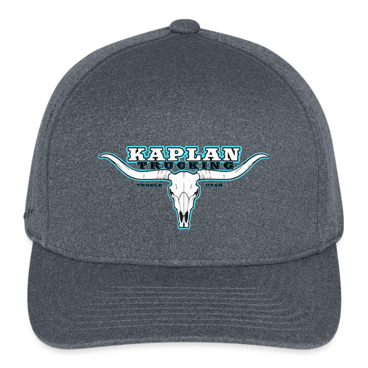 Flexfit  Melange Baseball Cap - dark heather gray