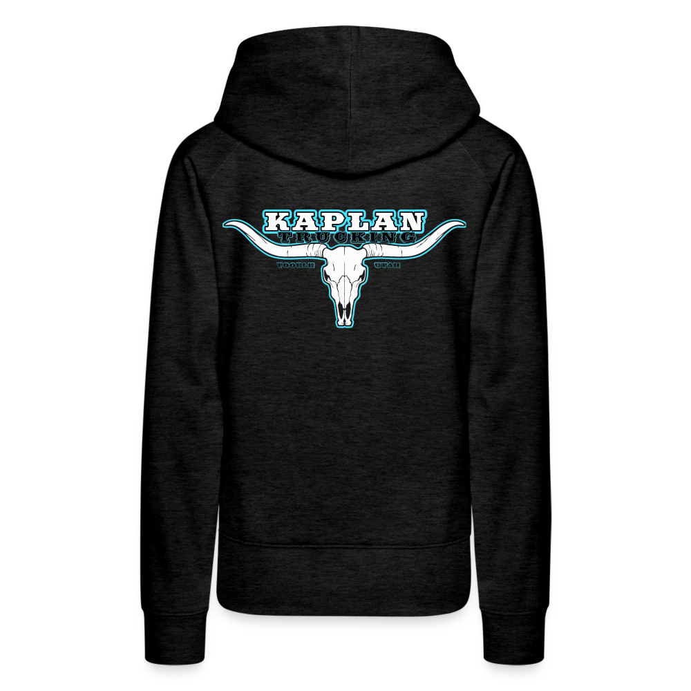 Women’s Premium Hoodie - charcoal grey