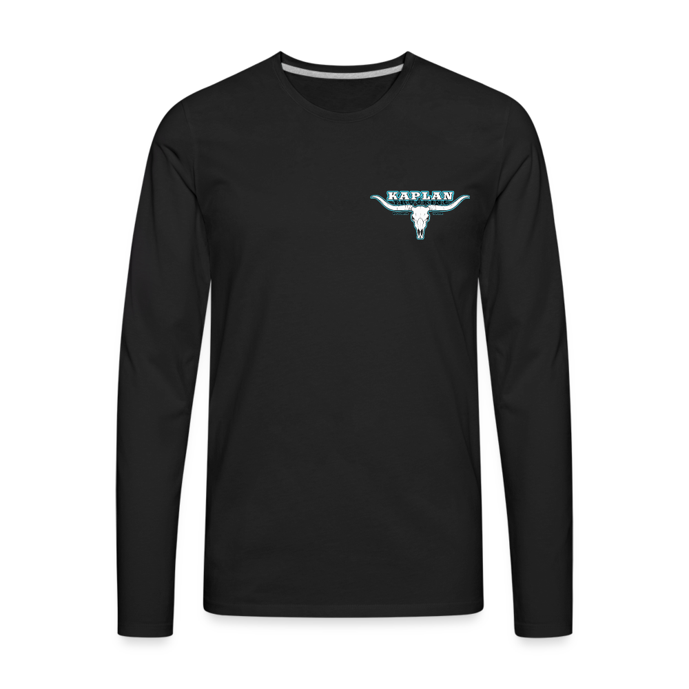 Men's Premium Long Sleeve T-Shirt - black