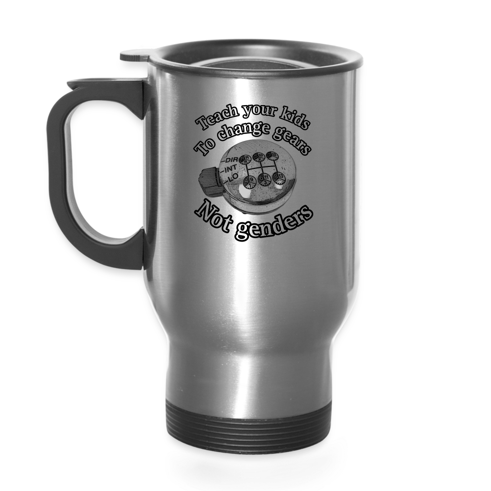Not genders mug - silver
