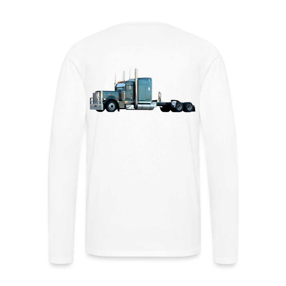 Men's Premium Long Sleeve T-Shirt - white