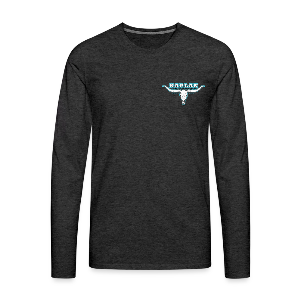 Men's Premium Long Sleeve T-Shirt - charcoal grey