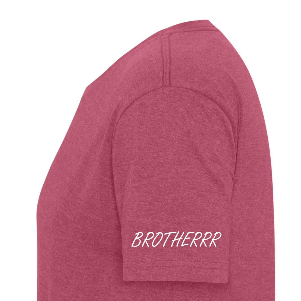 Brother Shack - heather burgundy