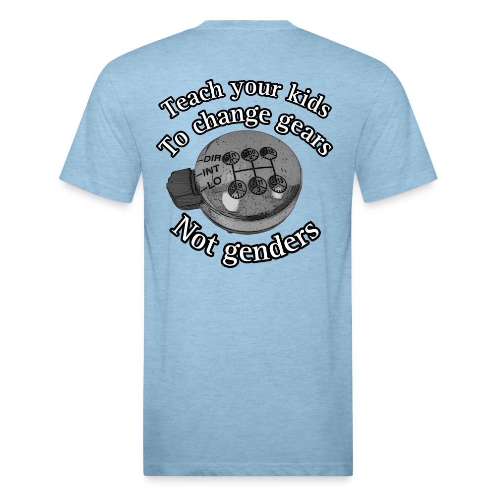 Change Gears - heather blue