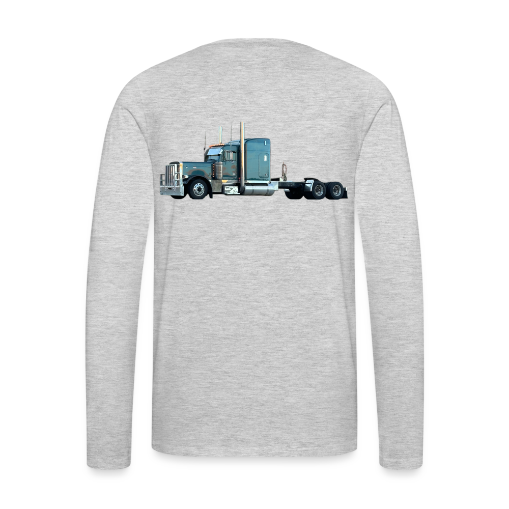 Men's Premium Long Sleeve T-Shirt - heather gray