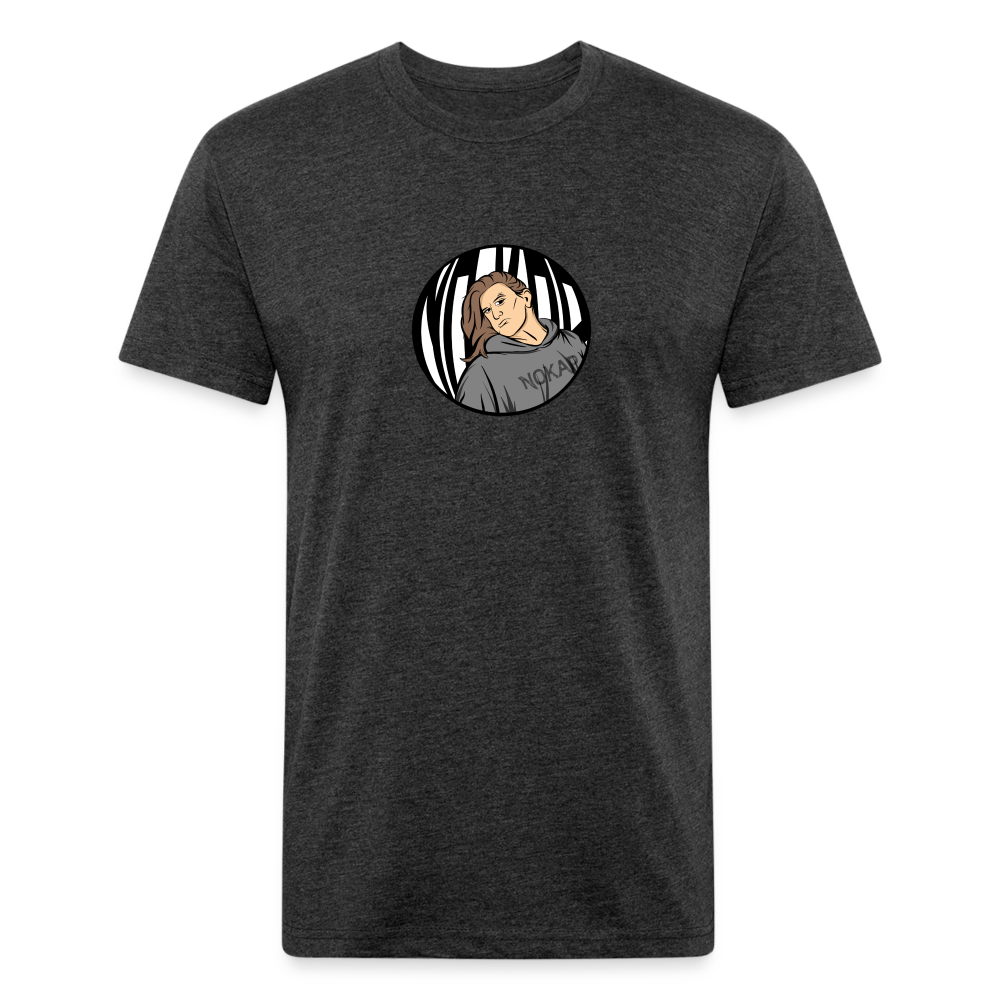 NoKap logo - heather black