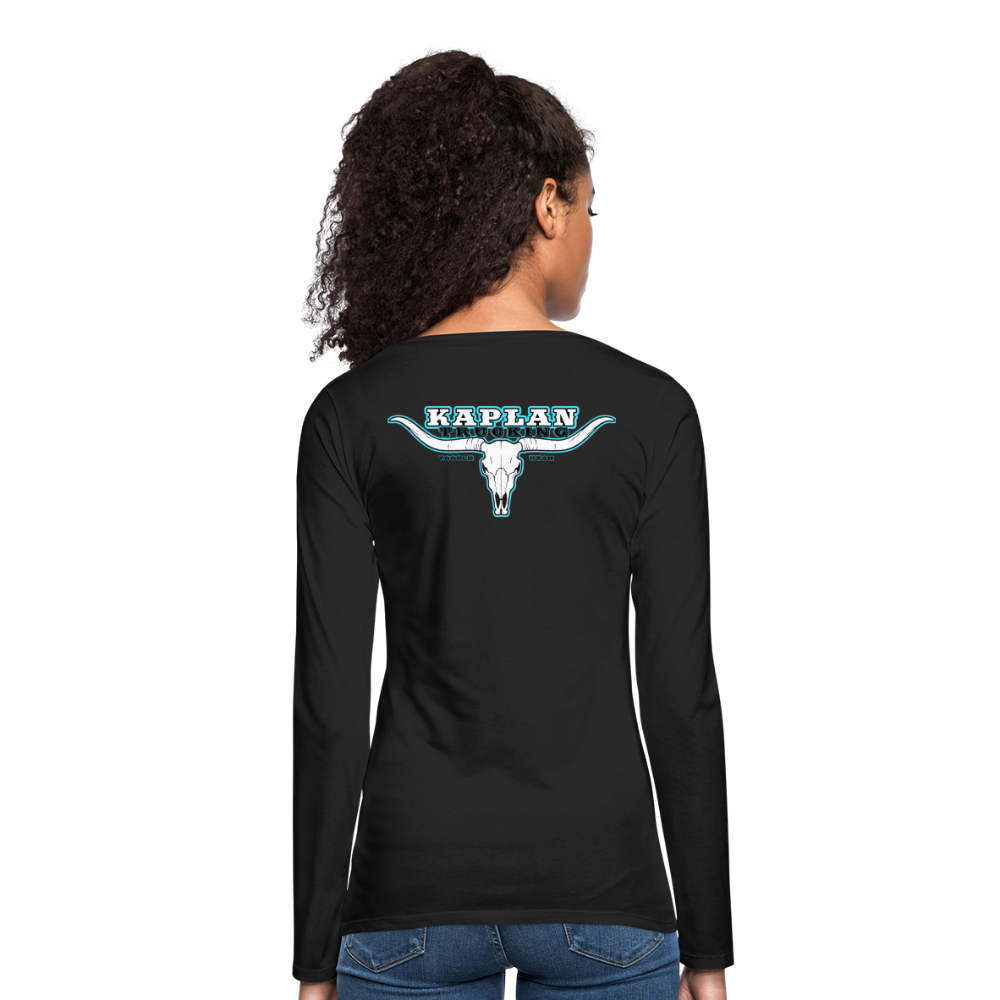 Women's Premium Long Sleeve T-Shirt - black