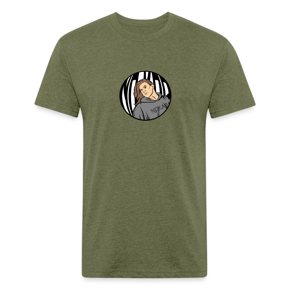 NoKap logo - heather military green