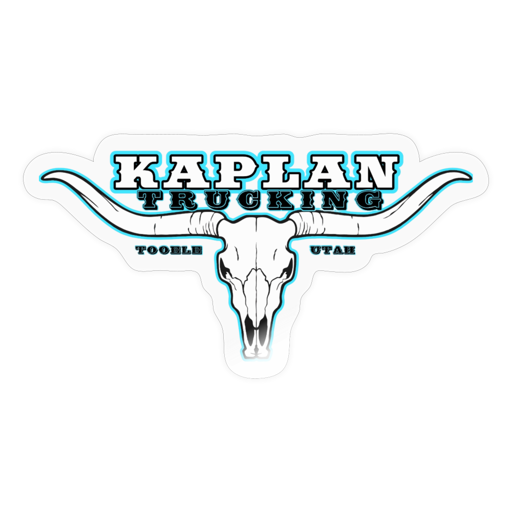 Sticker - transparent glossy