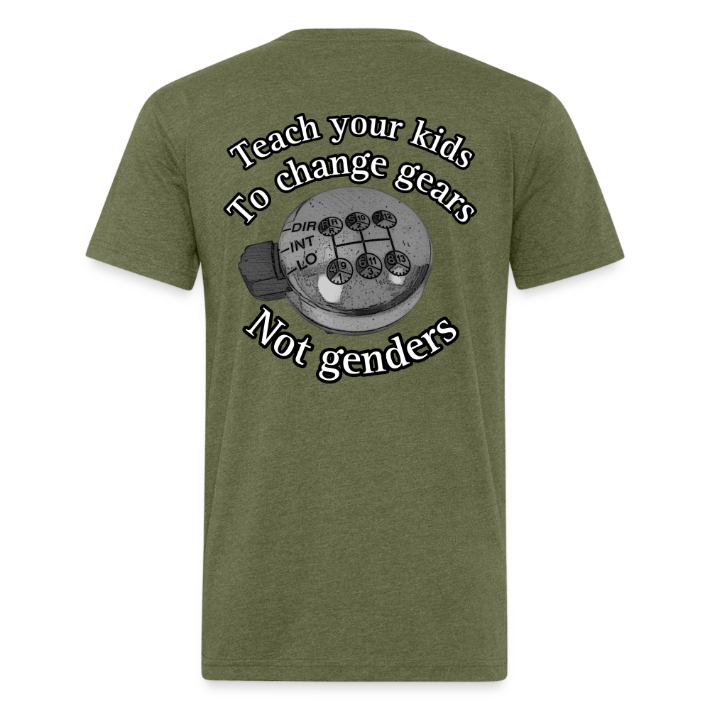 Change Gears - heather military green