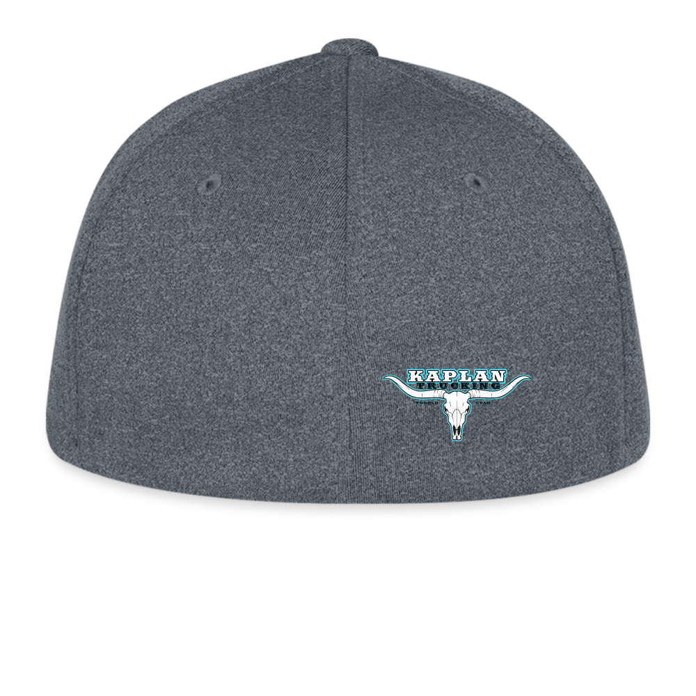 Flexfit  Melange Baseball Cap - dark heather gray