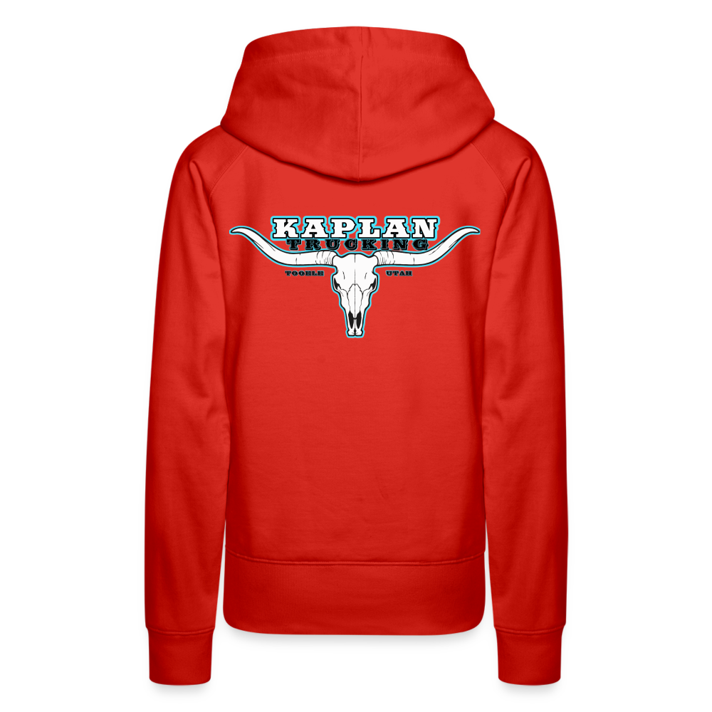 Women’s Premium Hoodie - red