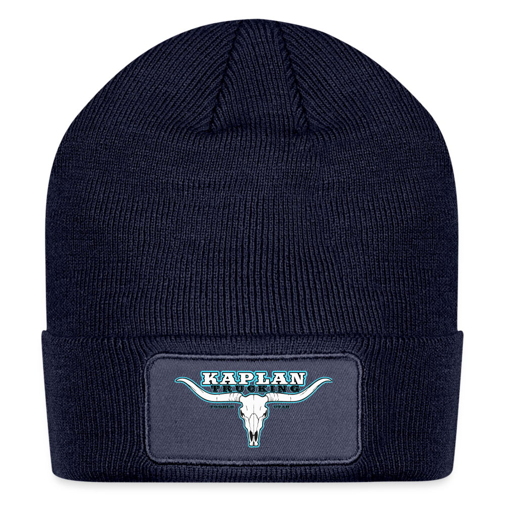 Patch Beanie - navy