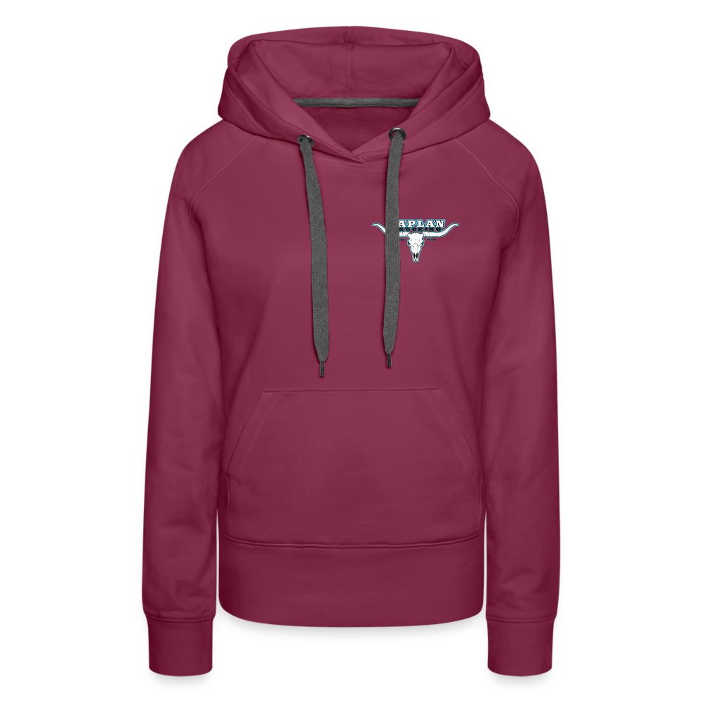 Women’s Premium Hoodie - burgundy