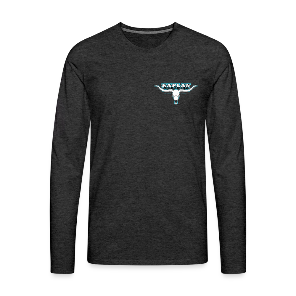 Men's Premium Long Sleeve T-Shirt - charcoal grey