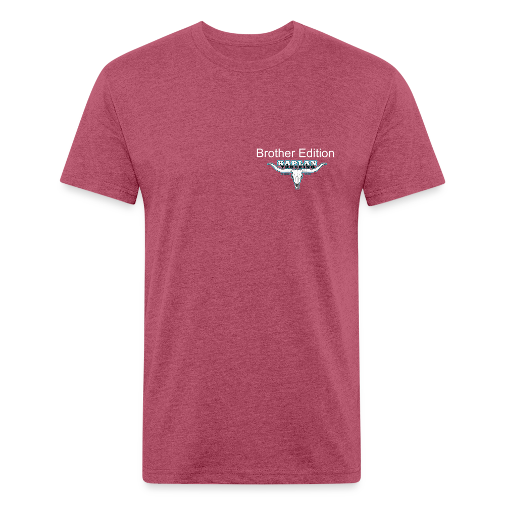 Brother Shack - heather burgundy