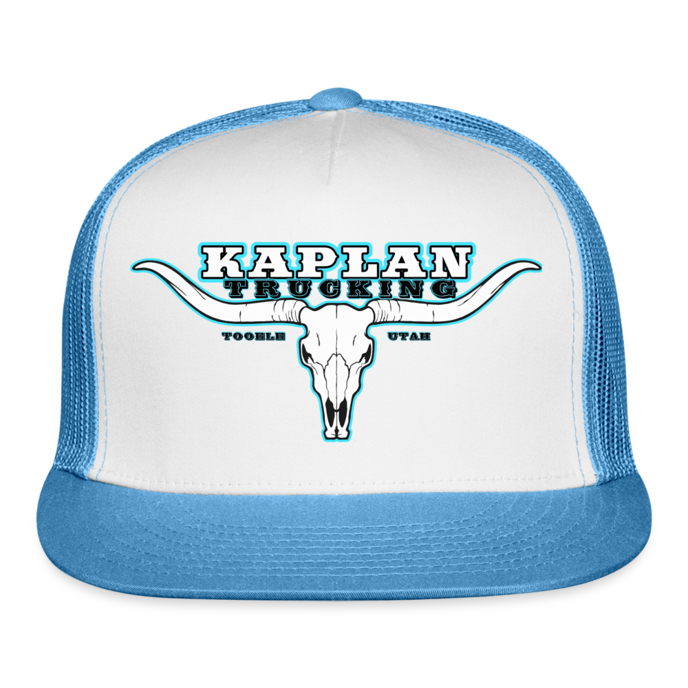 Trucker Cap - white/blue