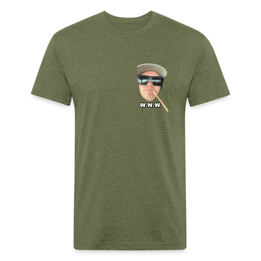 JJ Strong - heather military green