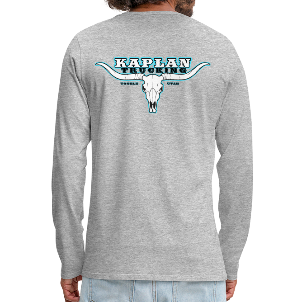 Men's Premium Long Sleeve T-Shirt - heather gray