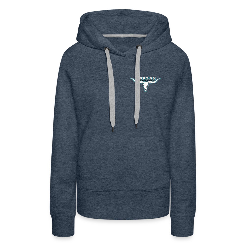 Women’s Premium Hoodie - heather denim
