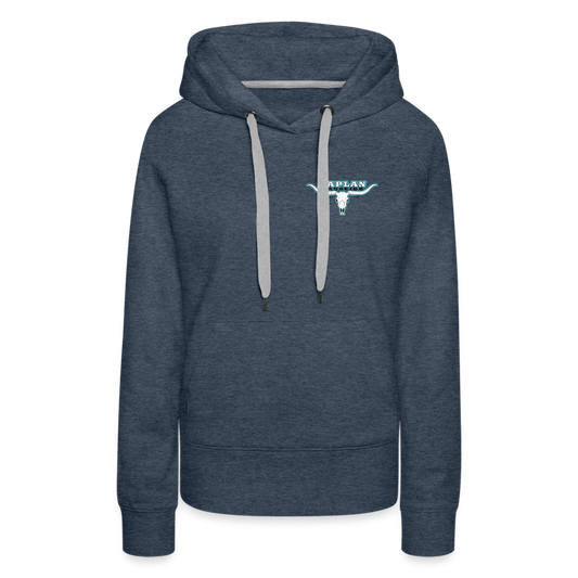 Women’s Premium Hoodie - heather denim