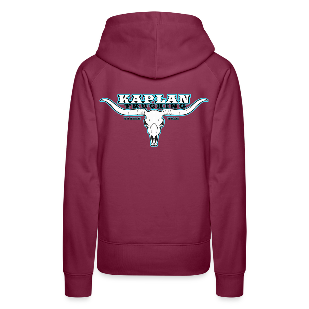 Women’s Premium Hoodie - burgundy