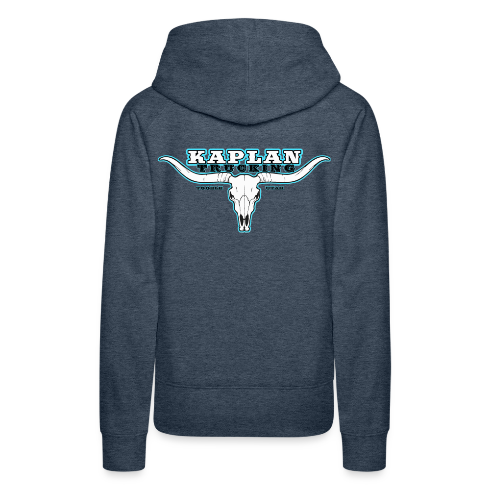 Women’s Premium Hoodie - heather denim