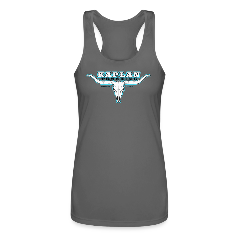 Women’s Kaplan Logo Tank Top - charcoal