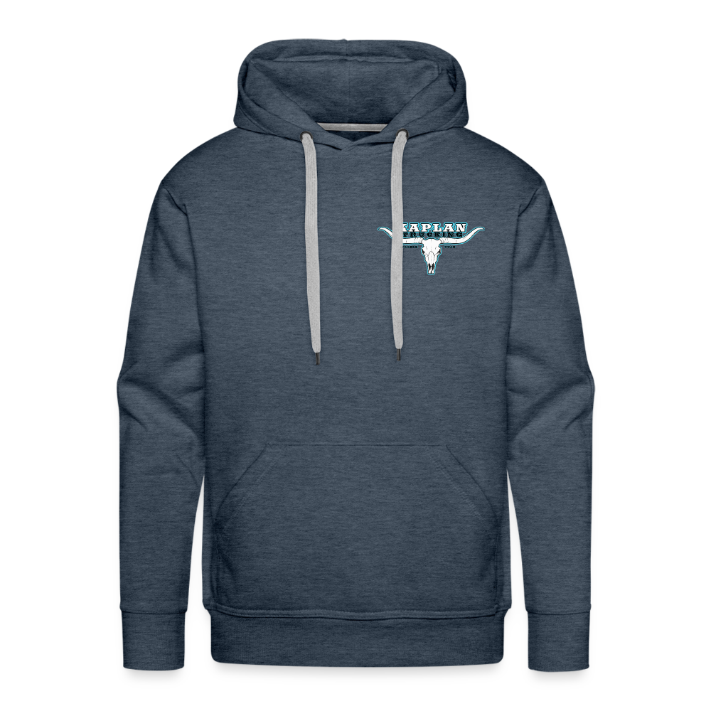 Men’s Premium Hoodie - heather denim