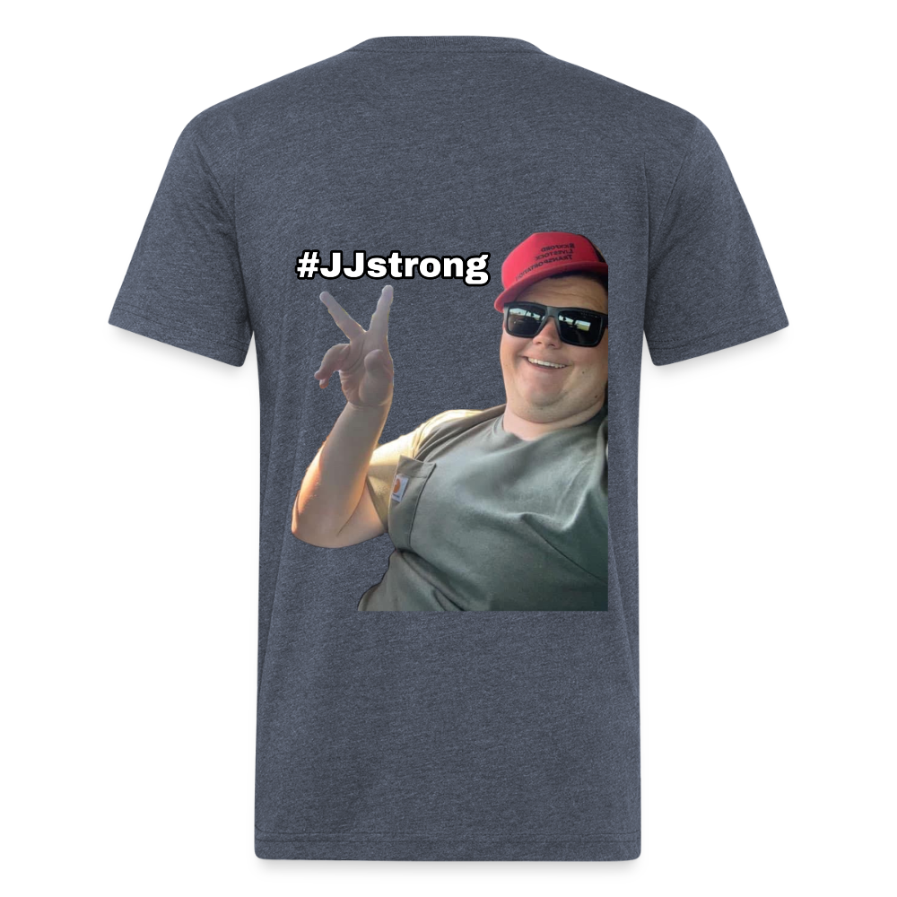 JJ Strong - heather navy