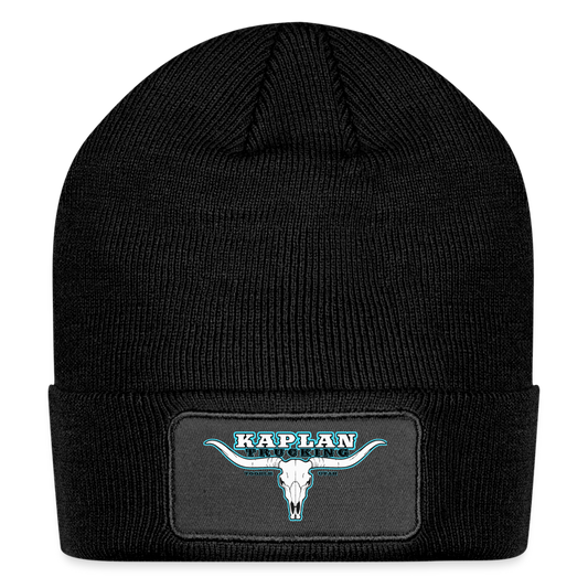 Patch Beanie - black