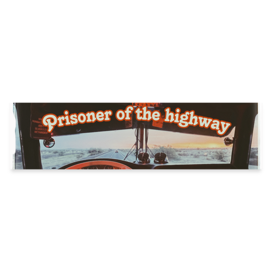 Prisoner of the highway - white matte